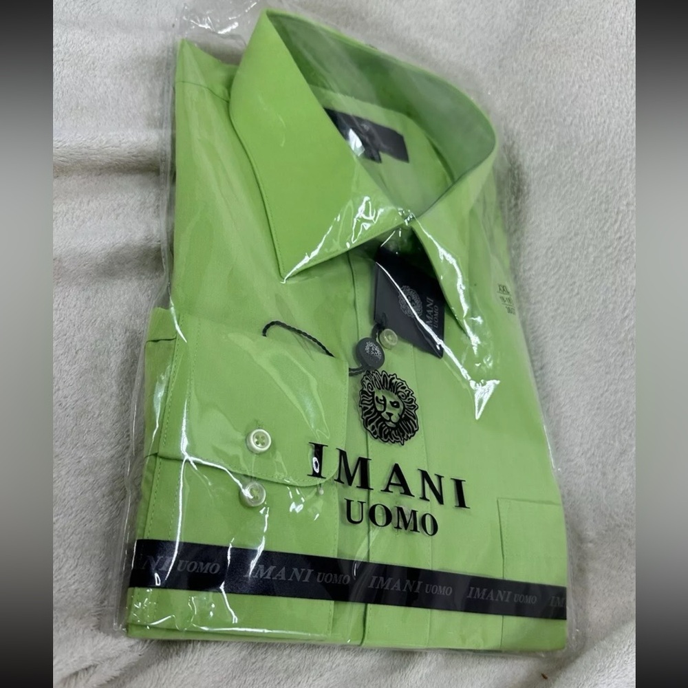 Imani Uomo XXL Dress Shirt NWT